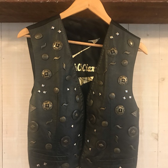 CiciCianneli studded leather vest - Picture 4 of 4